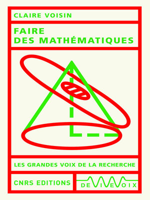 cover image of Faire des mathématiques